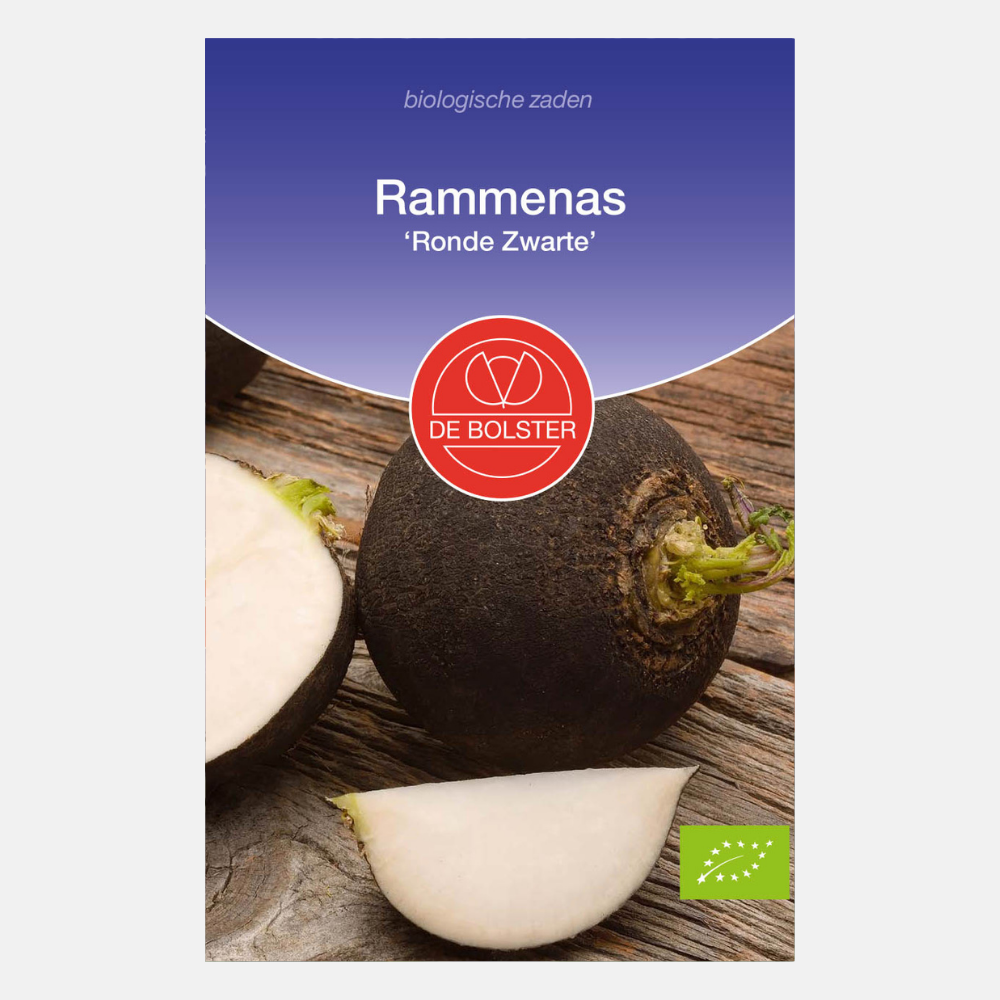 Radish 'Ronde Zwarte' BIO