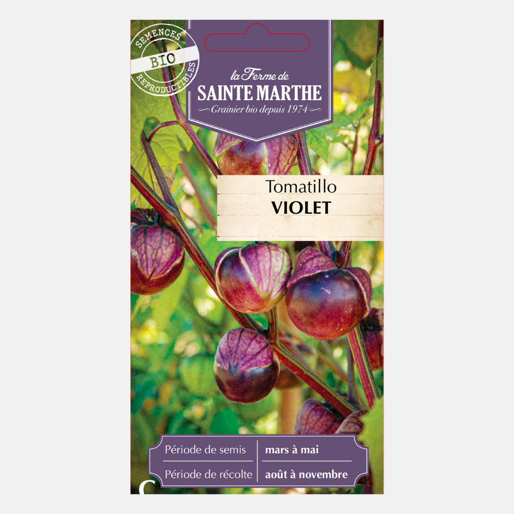 Tomatillo or Earthcress 'Violet' BIO