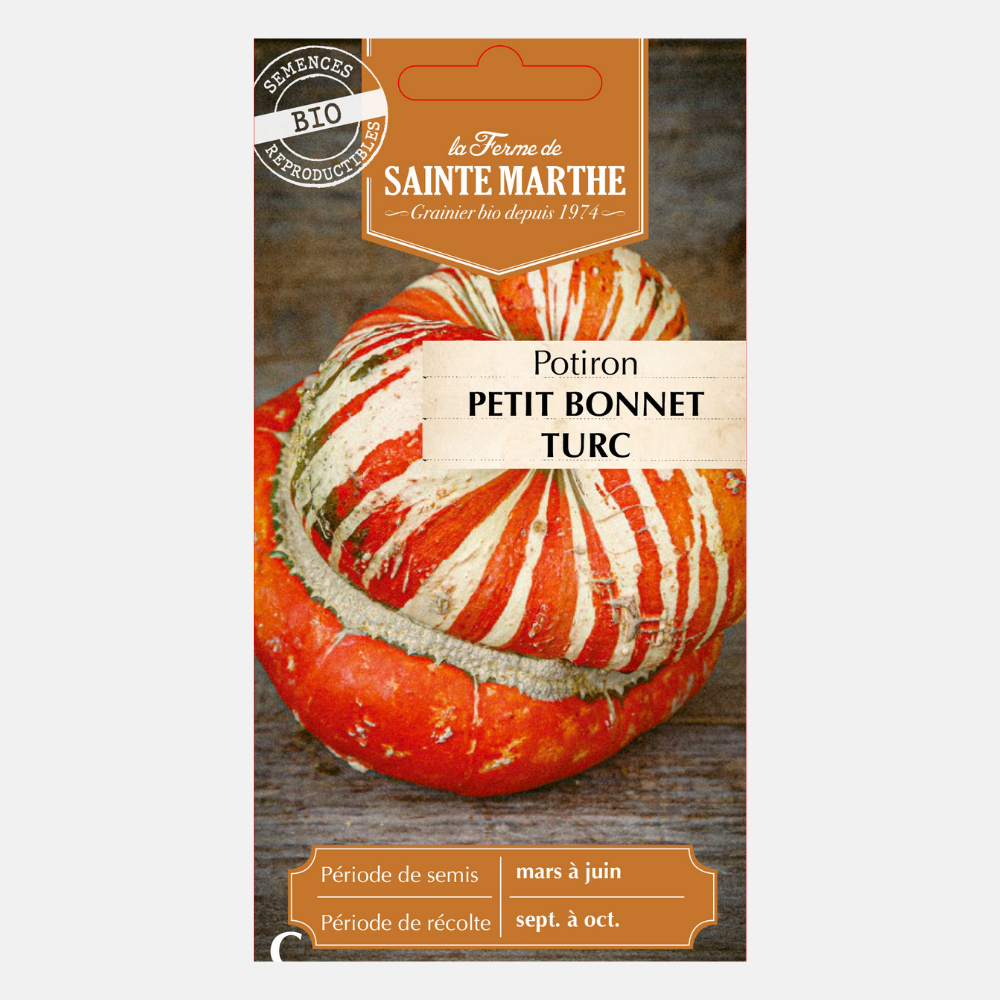 Pompoen 'Turkse Muts' BIO