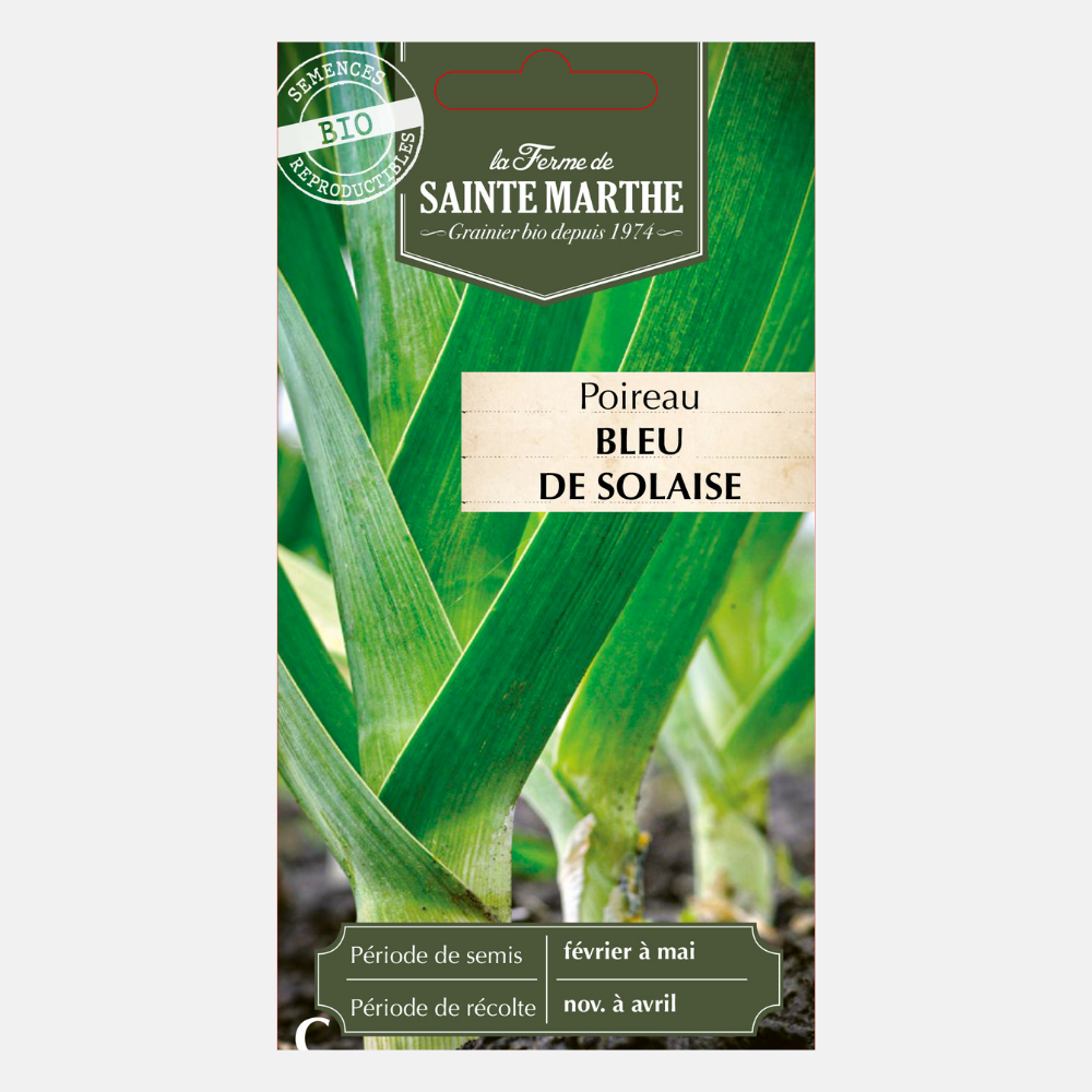 Winter leek 'Blue de Solaise' BIO