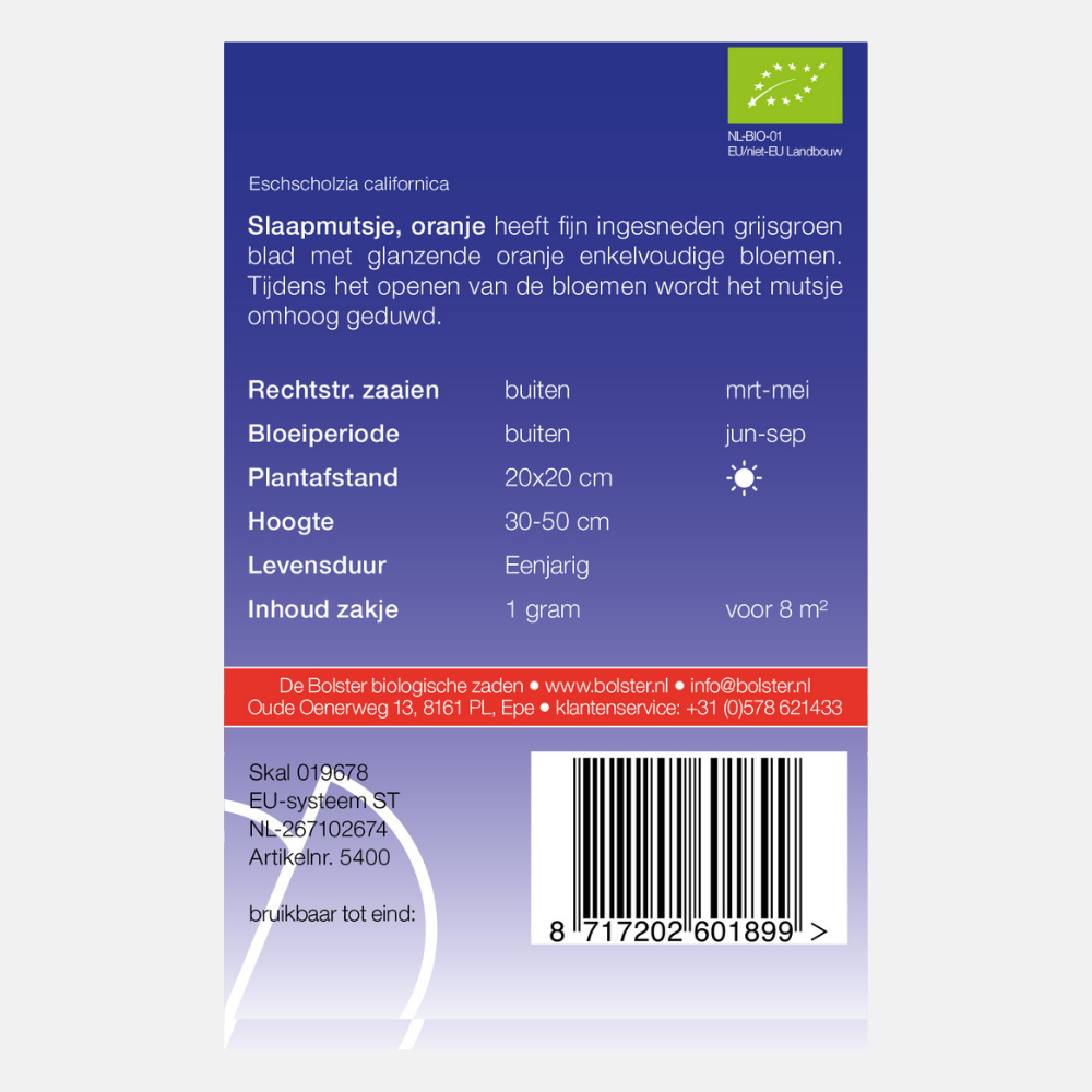 Nightcap, orange BIO