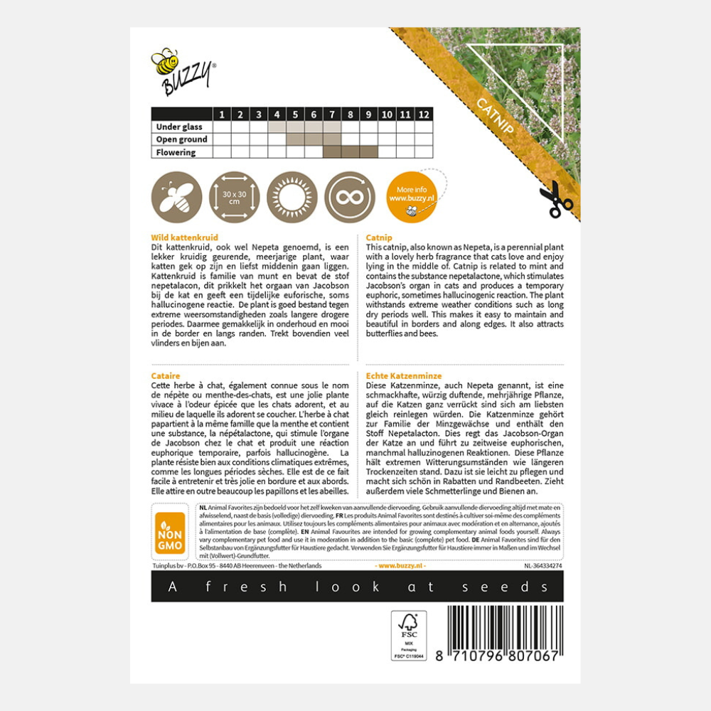 Herbe à chat pour chats