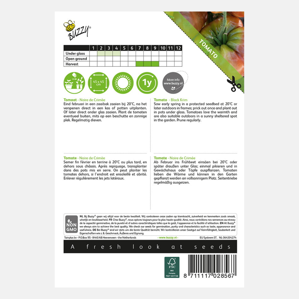 Tomate 'Noire de Crimée'