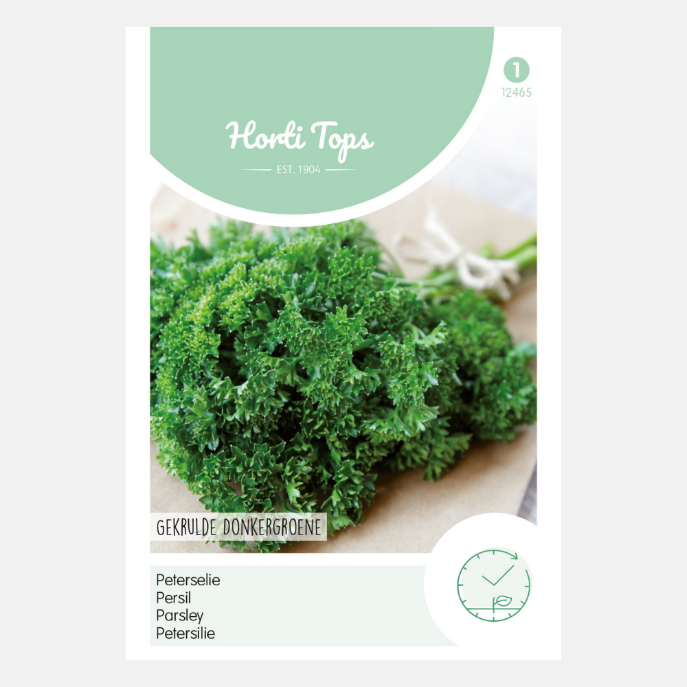 Peterselie 'Gekrulde Donkergroene'