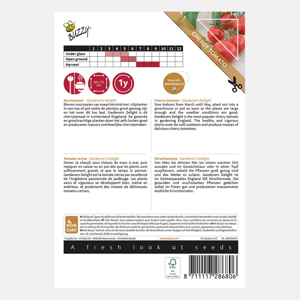 Tomate cerise 'Gardeners Delight'