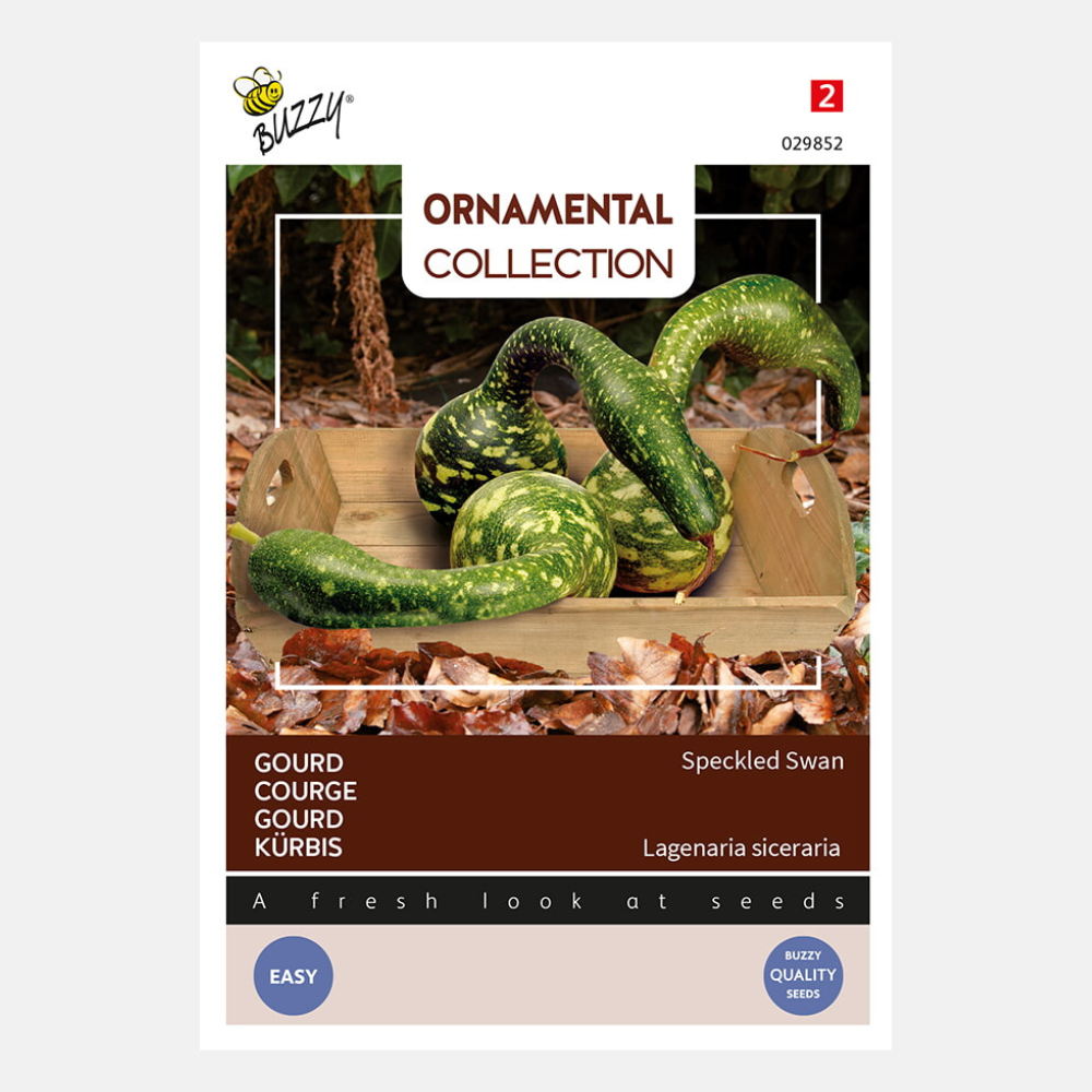 Sierpompoen 'Speckled Swan'