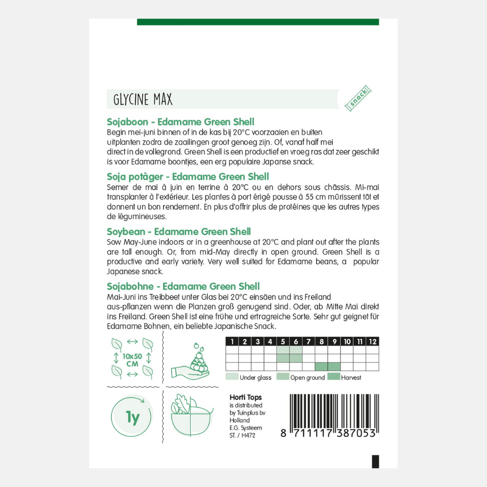Soja/Edamame « Green Shell »