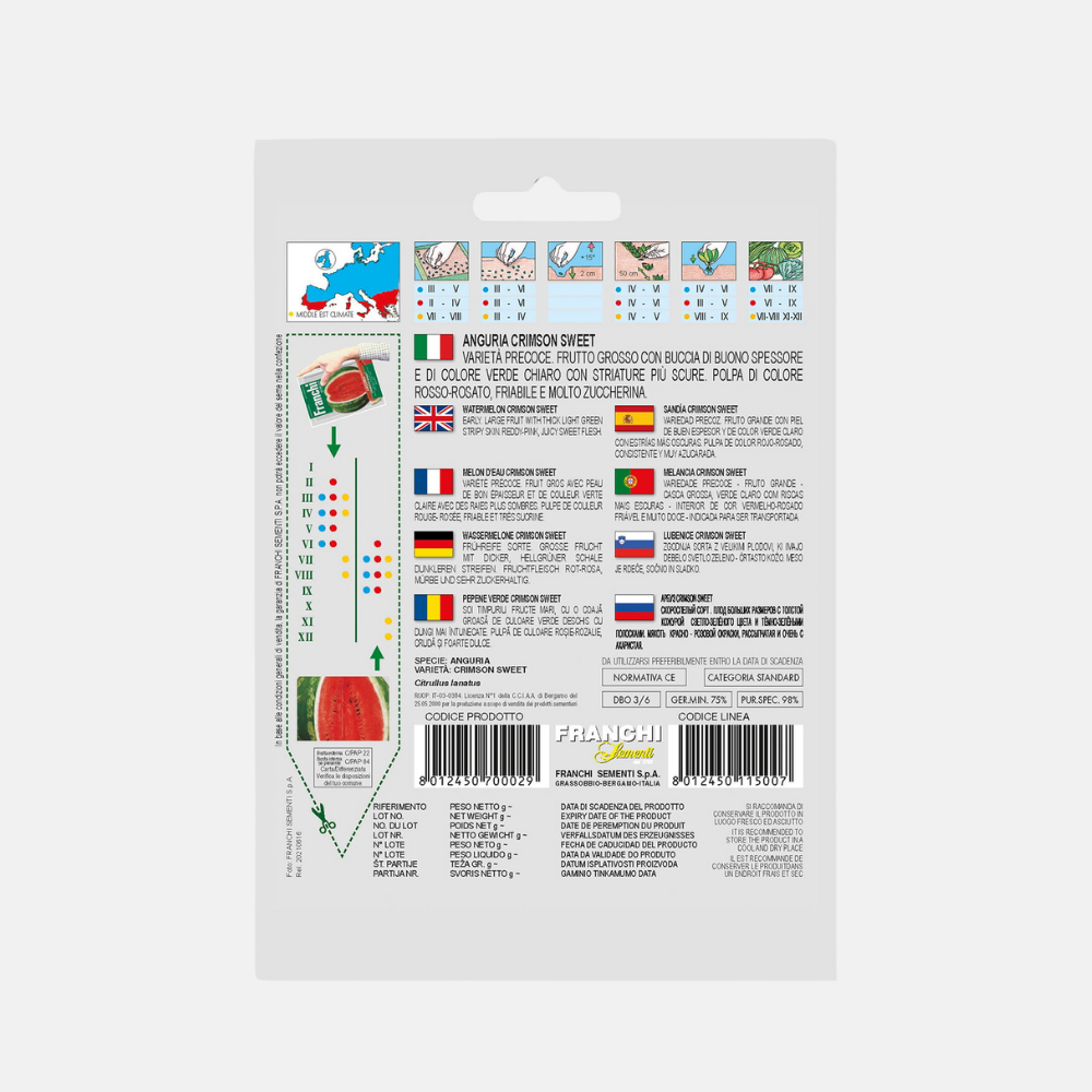 Watermelon 'Anguria Crimsons Sweet'
