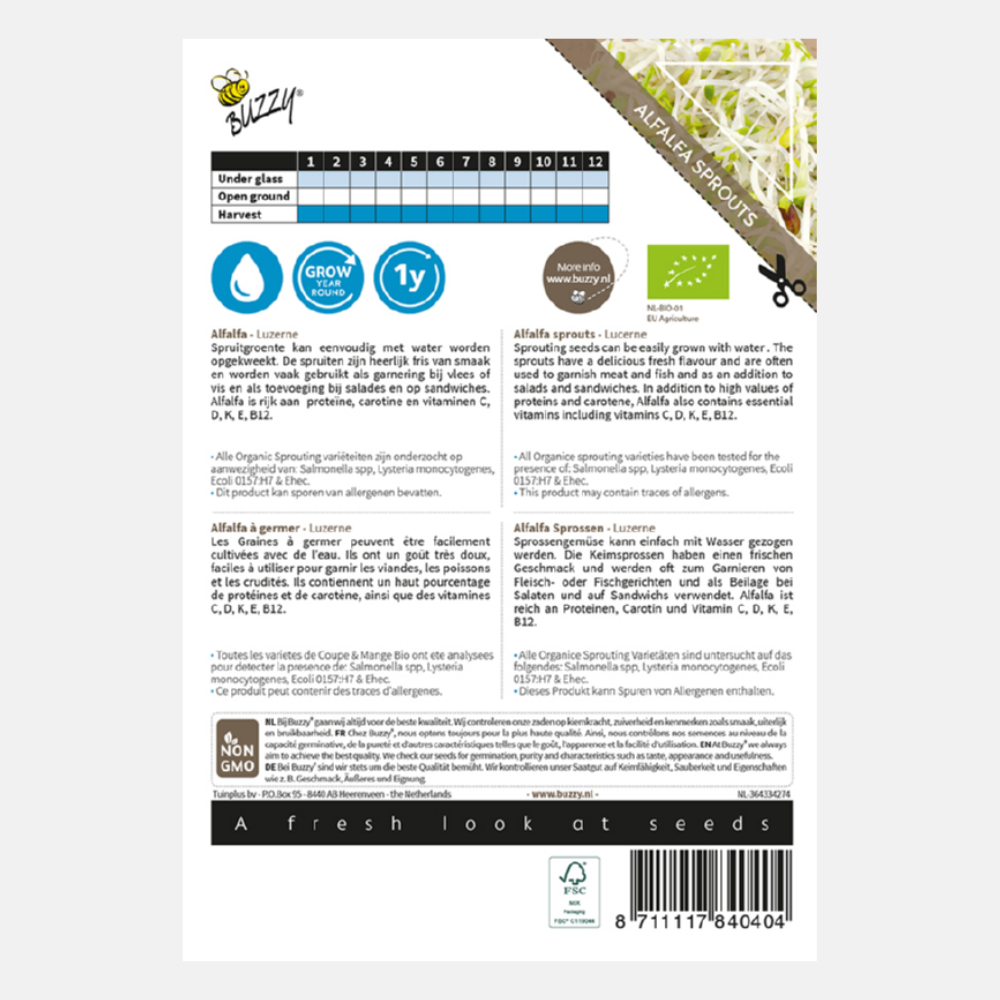 Pousses de Luzerne (BIO)