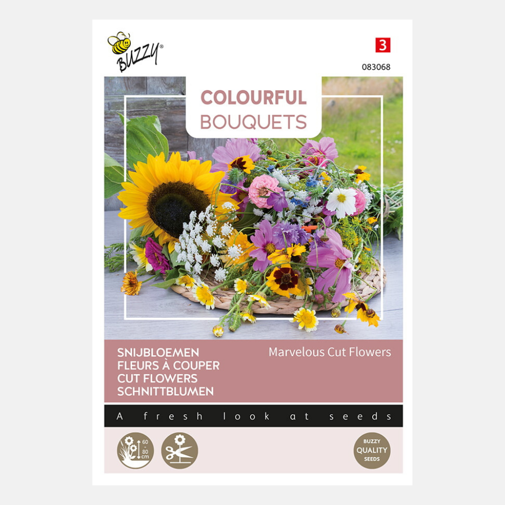 Bouquets colorés « Merveilleuses fleurs coupées »