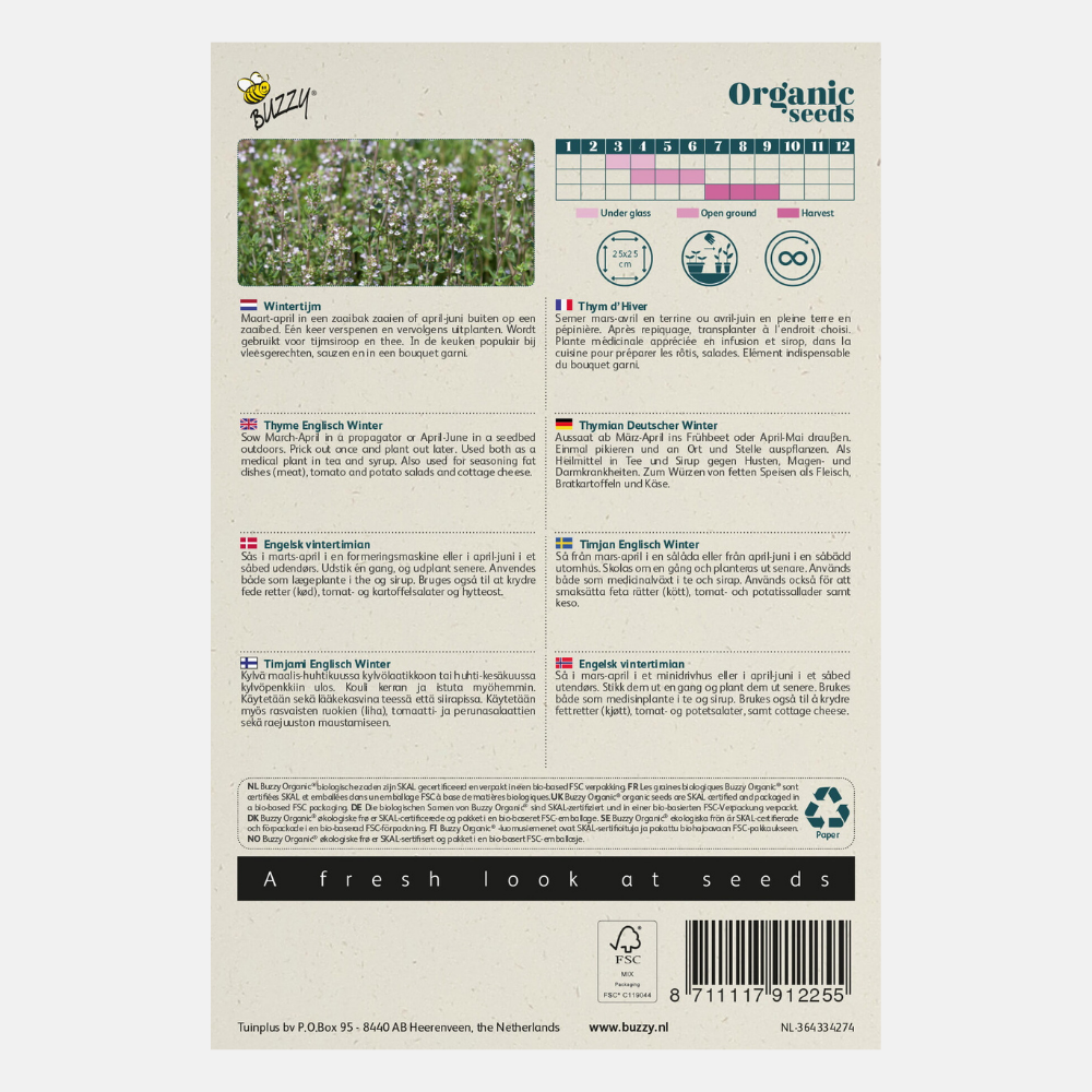 Tijm 'Englisch Winter' BIO