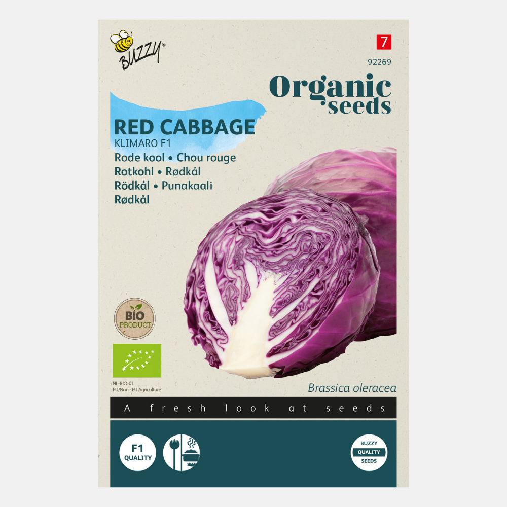 Red Cabbage 'Klimaro' F1 BIO