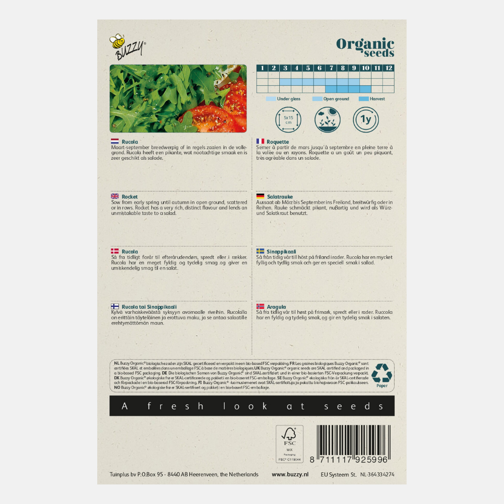 Arugula 'Regular' BIO