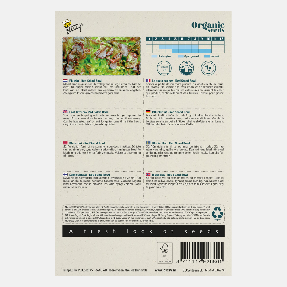 Bio de Pluksla « Saladier rouge »