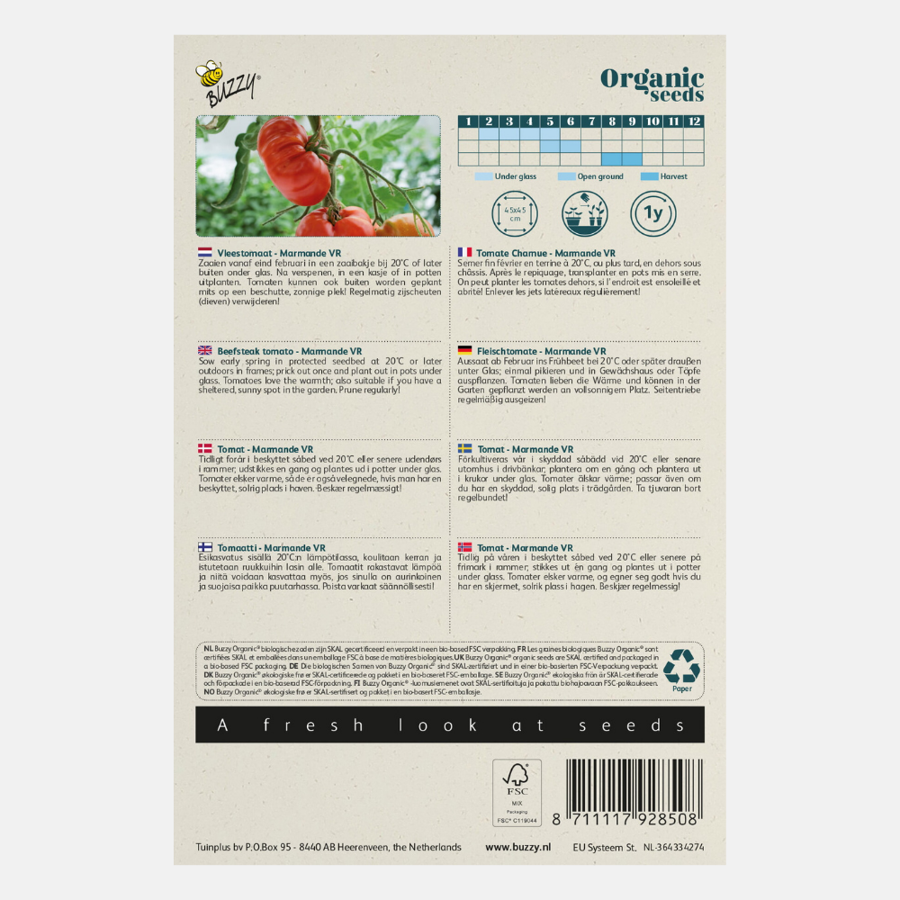 Tomato 'Marmande' BIO