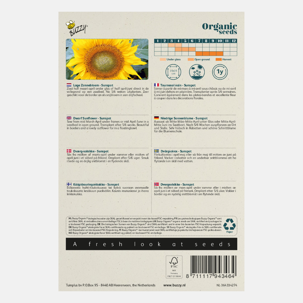 Tournesol 'Sunspot' BIO