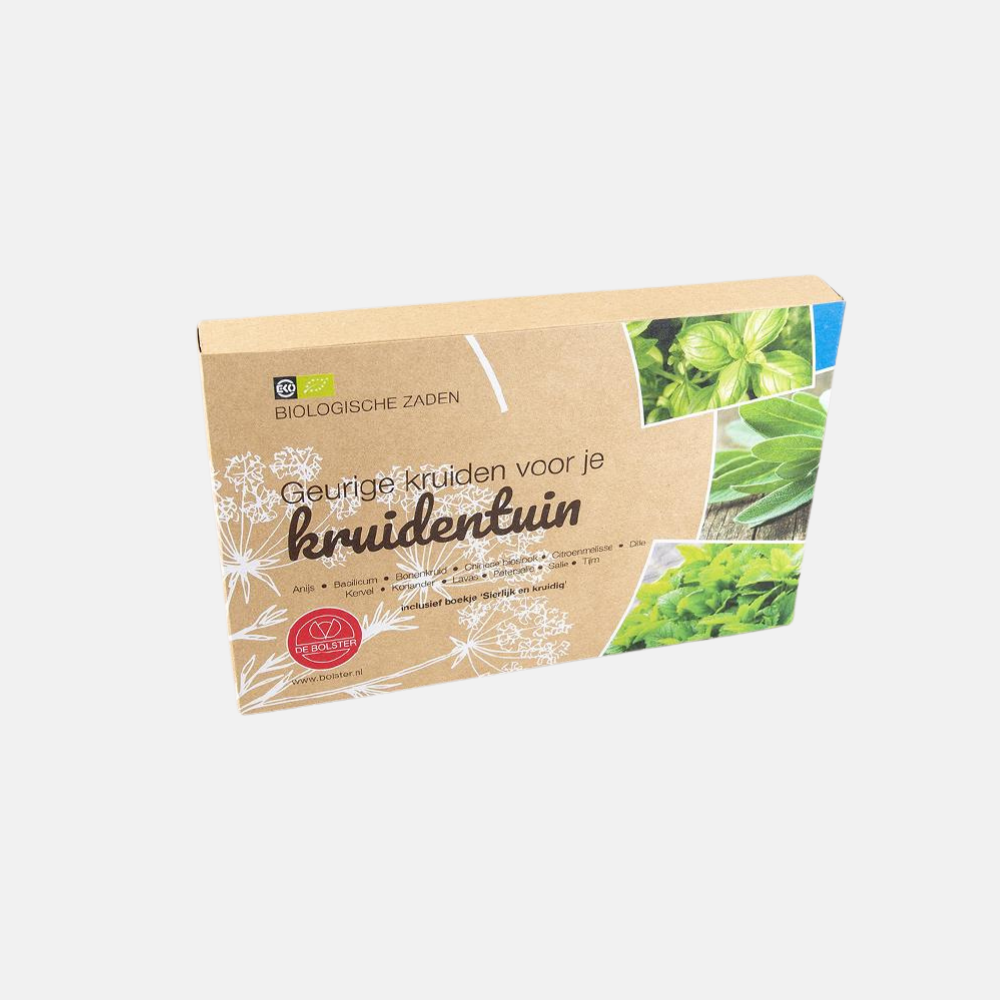 Zadenpakket 'De kruidentuin' BIO