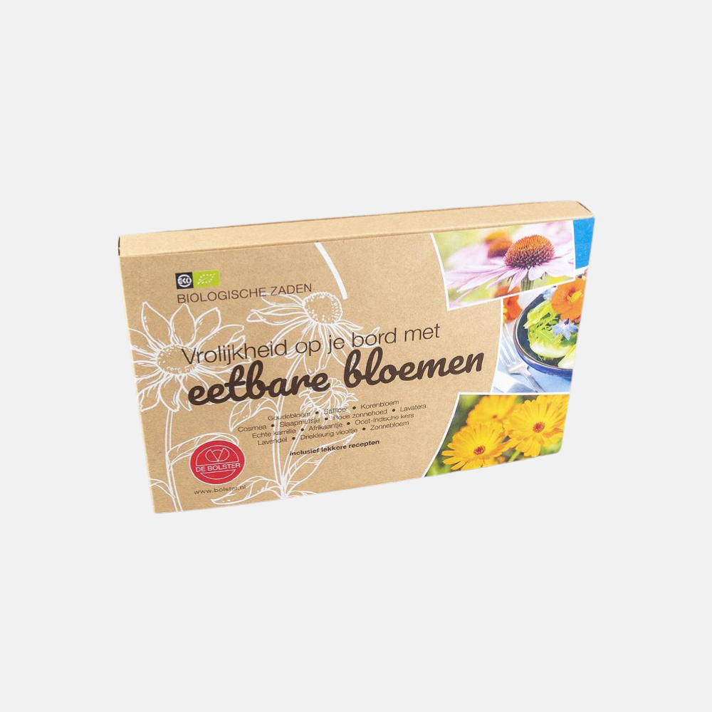 Zadenpakket 'Eetbare bloemen' BIO