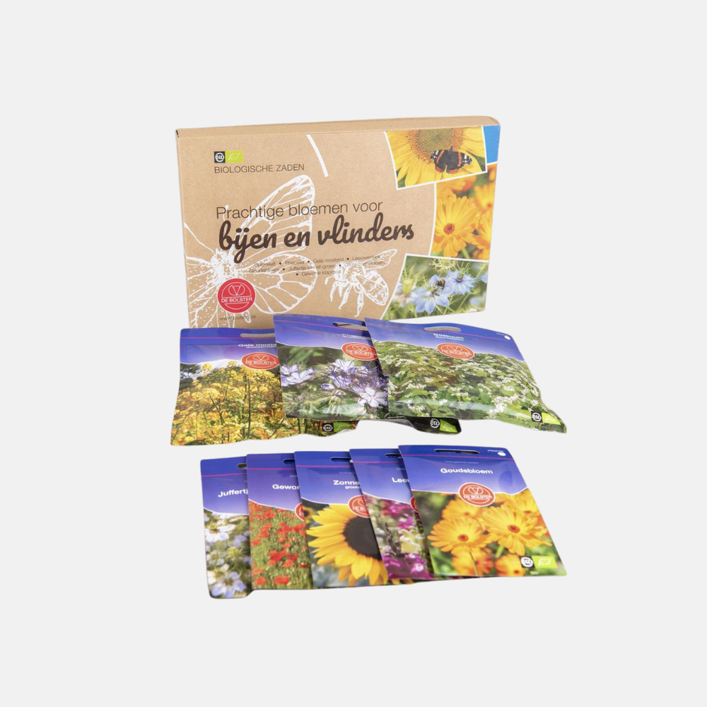 Zadenpakket 'Bijen en vlinders' BIO