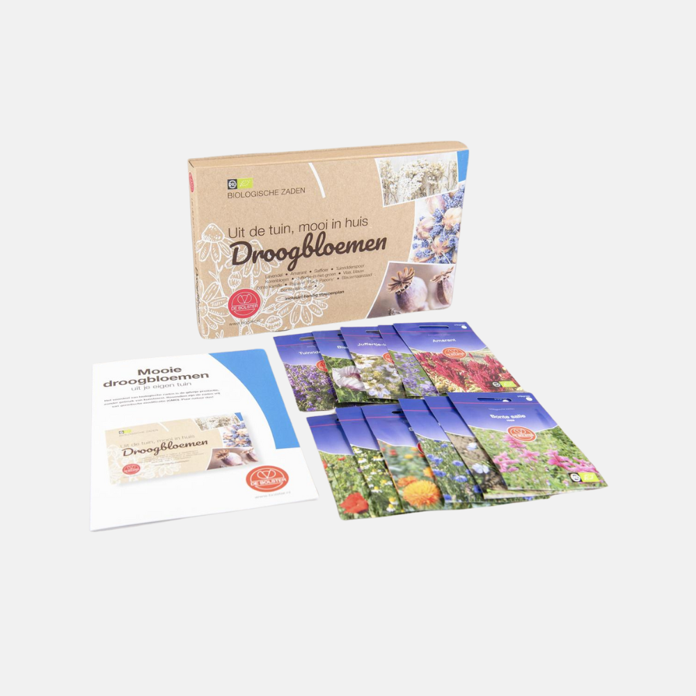 Seed package 'Dry flowers from the garden' BIO