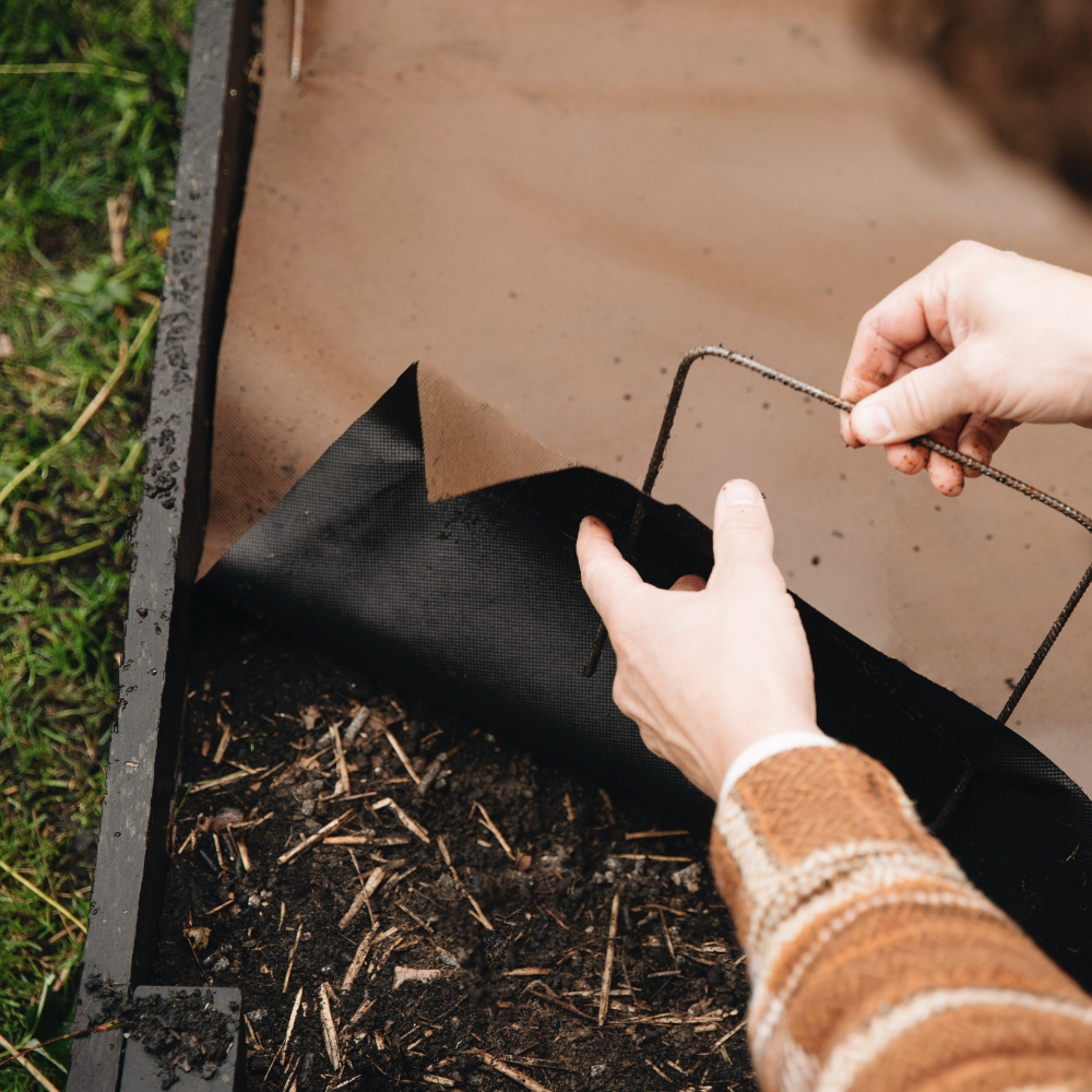 Géotextile/toile anti-racines de 1,05 mètre de large (longueur variable)