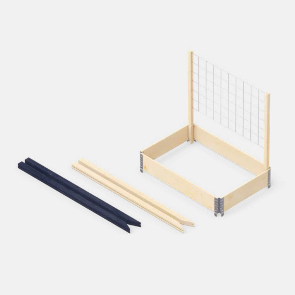 Klimplantenrek in gegalvaniseerd staal (kies je kleur) - Plukkers.com