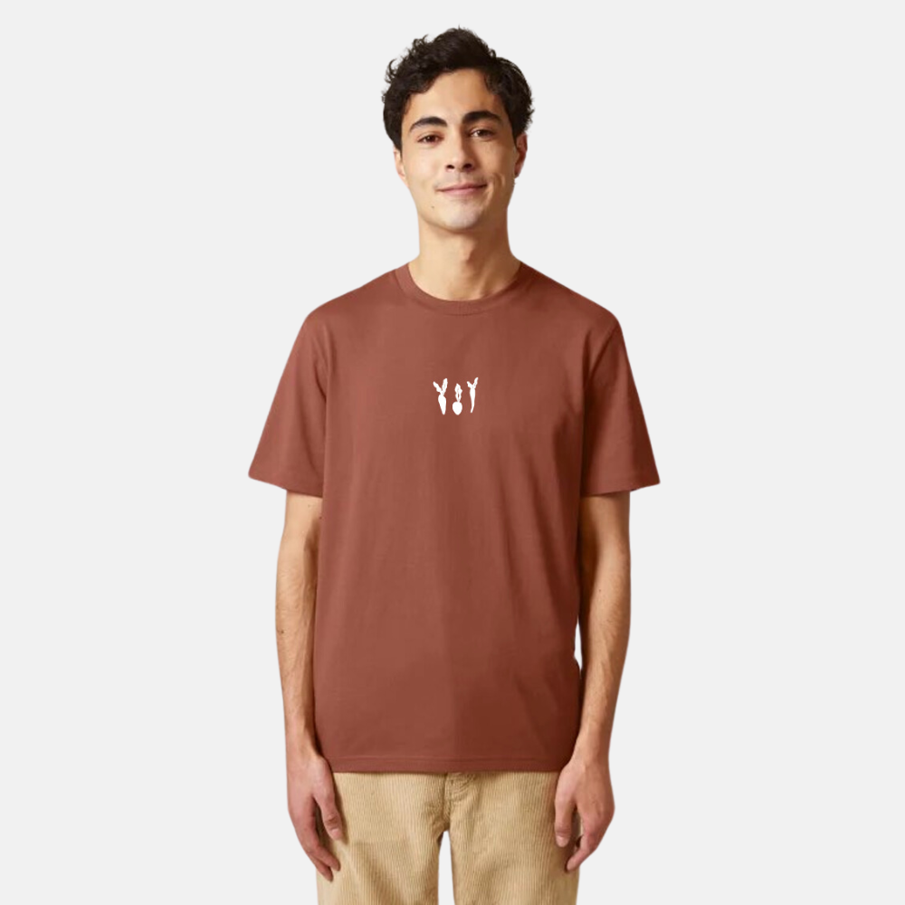 T-shirt - Racines brodées (choisir la couleur)