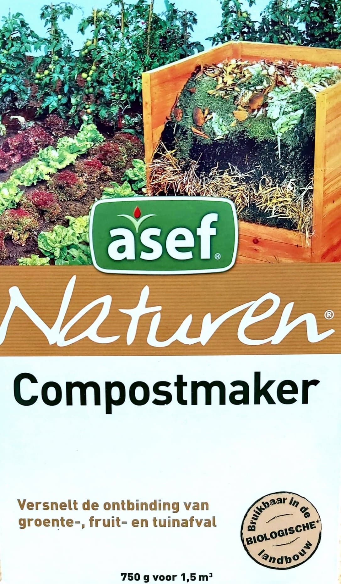 Composteur 750 grammes pour 1,5 m³ - Naturen Accélère la conversion au compost