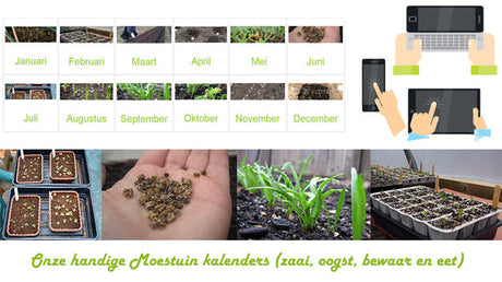 Moestuinkalenders Moestuinweetjes