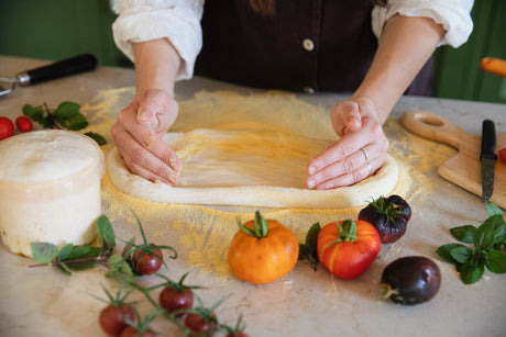 Pizza en focaccia