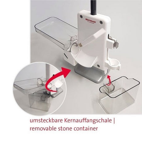 Doppelter Kirsch- und Pflaumenentkerner Steinomat Westmark