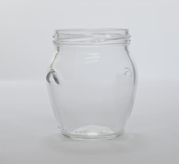 Pot glas 212 ml bol met oortjes (kies aantal)