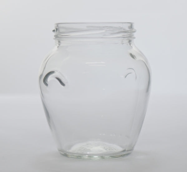 Pot en verre 314ml boule avec oreilles (choisir la quantité) 