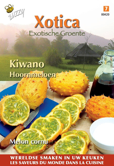 Buzzy Xotica Kiwano Hoornmeloen