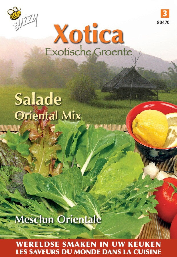 Xotica Salad Mix Exotic Baby Leaf 3 grammes