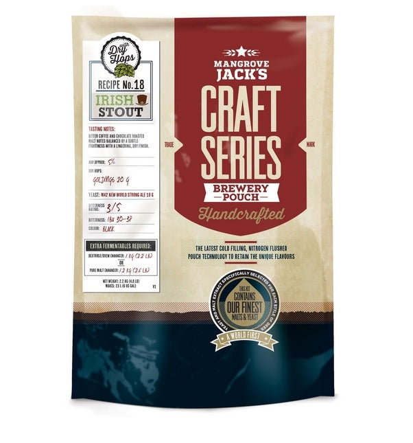 MJ Craft Series Irish Stout mit trockenem Hopfen