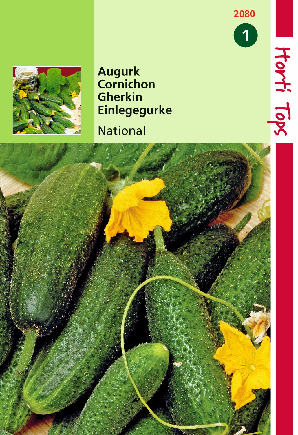 Gherkins National -Small Green- 2,5 Gramm