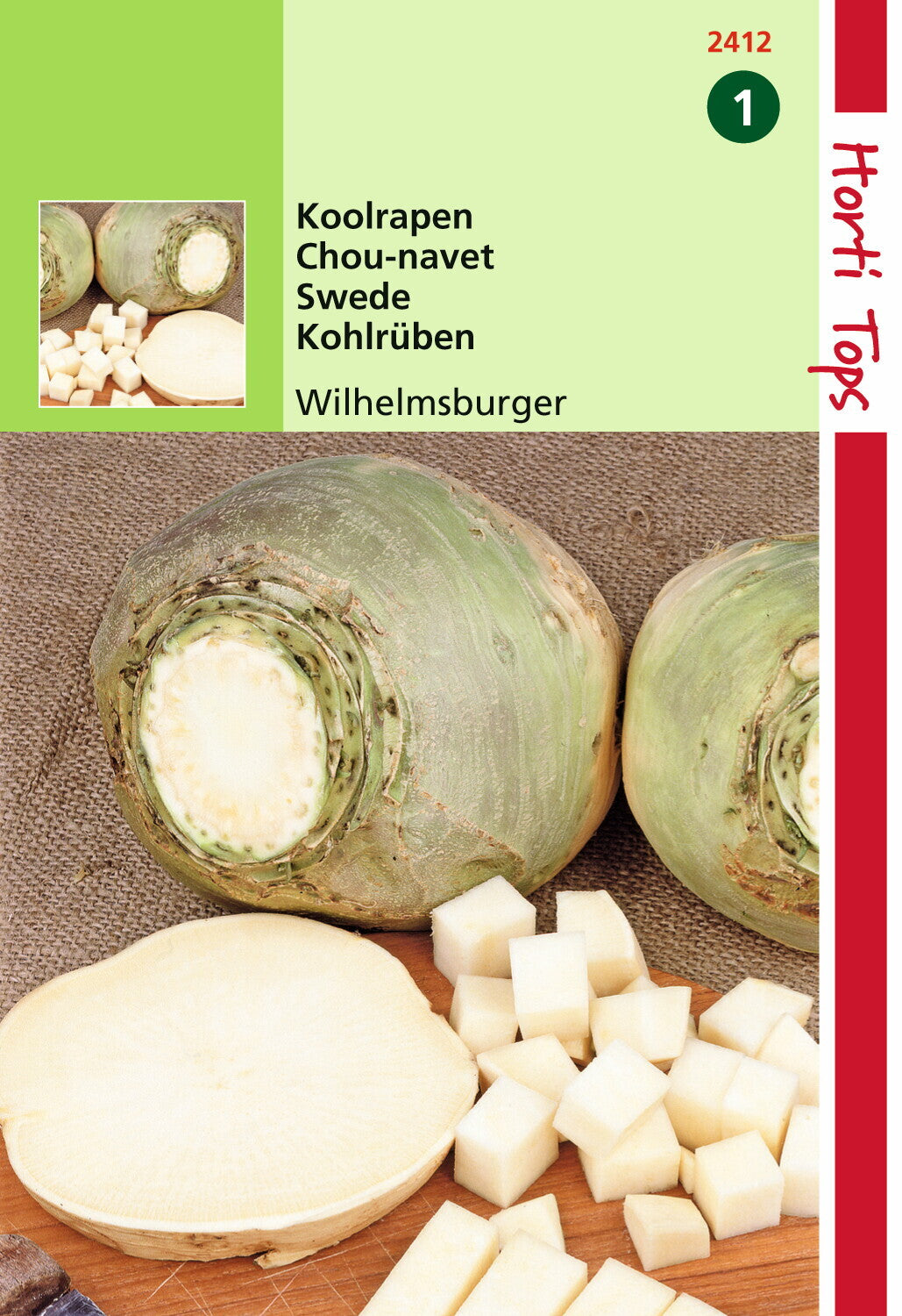 Kohlrabi Wilhelmsburger Typ Friesisch 5 Gramm