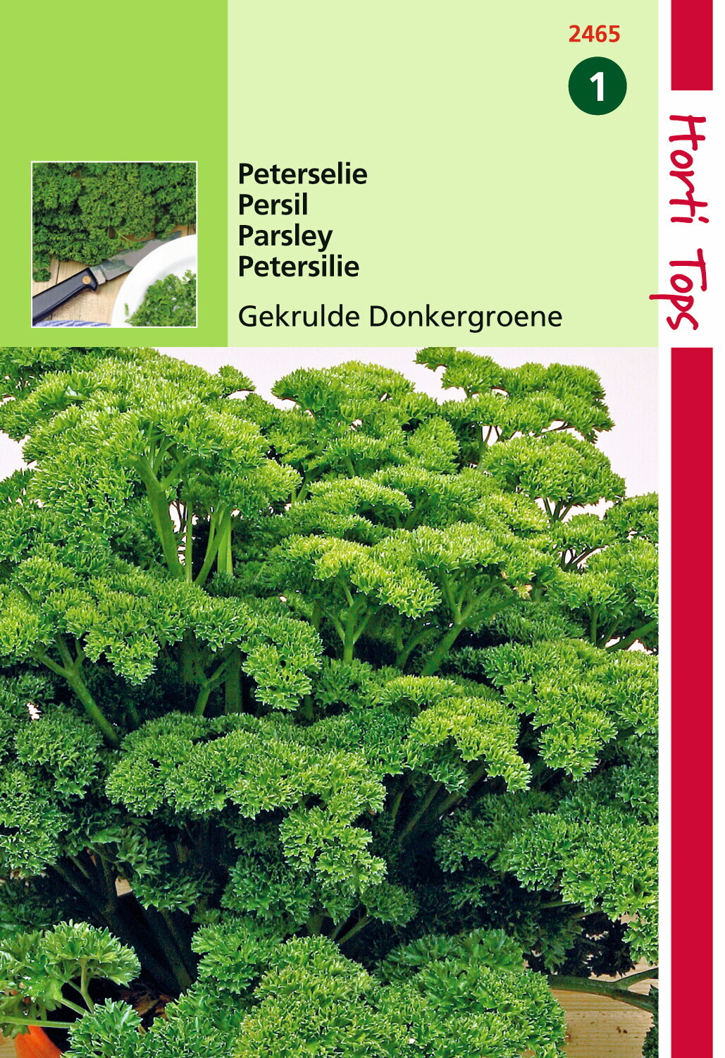 Peterselie - Gekrulde Donkergroene