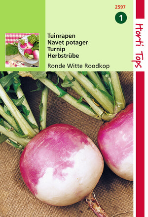 Rapen Ronde Witte Roodkop (Nancy) - inh.: 10 gram