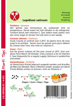 Tuinkers Gewone - inh.: 15 gram