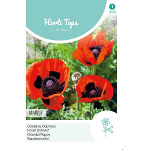 Papaver Orientale. Orientalischer Mohn gemischt - Inhalt: 0,15 Gramm