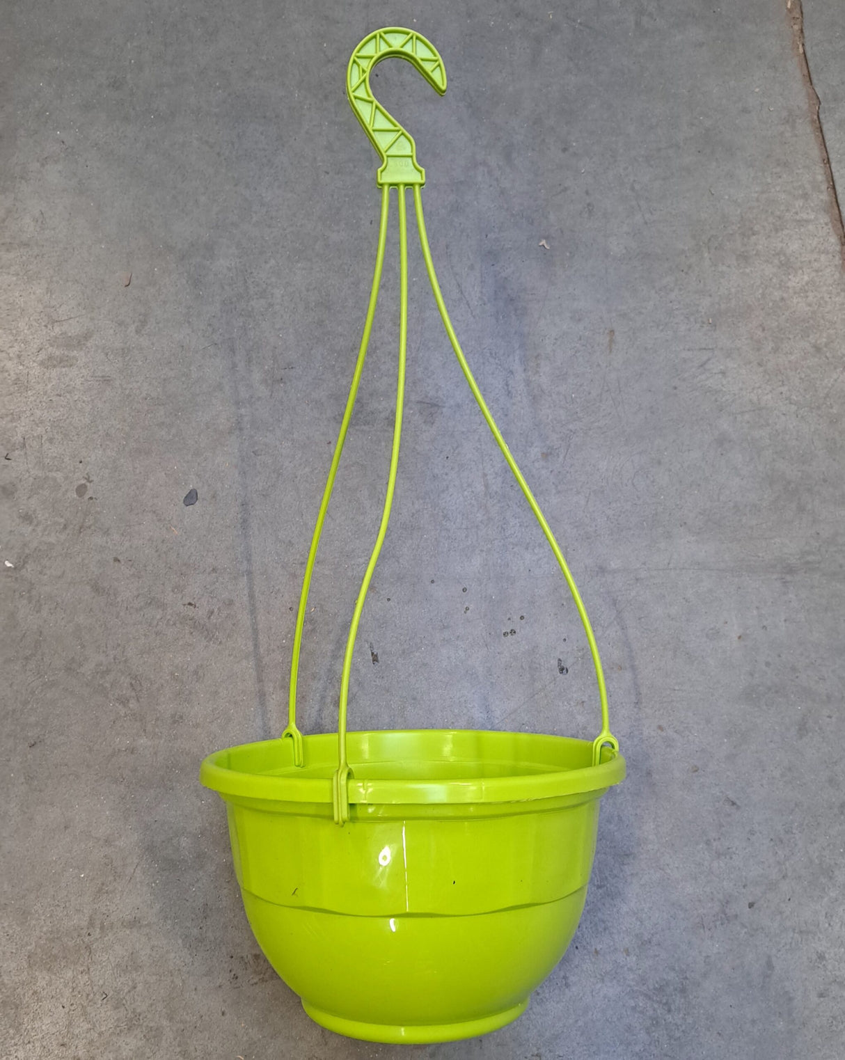 Hangpot Hangschaal 6 Liter met haak - LINDEGROEN (kies aantal)