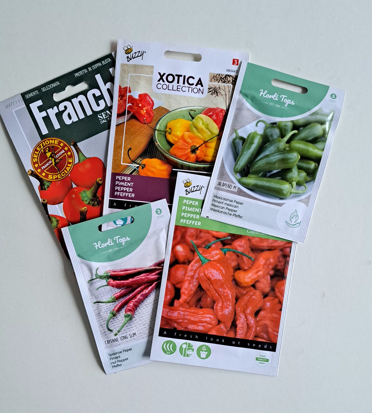 Sachet de graines : Piments forts 