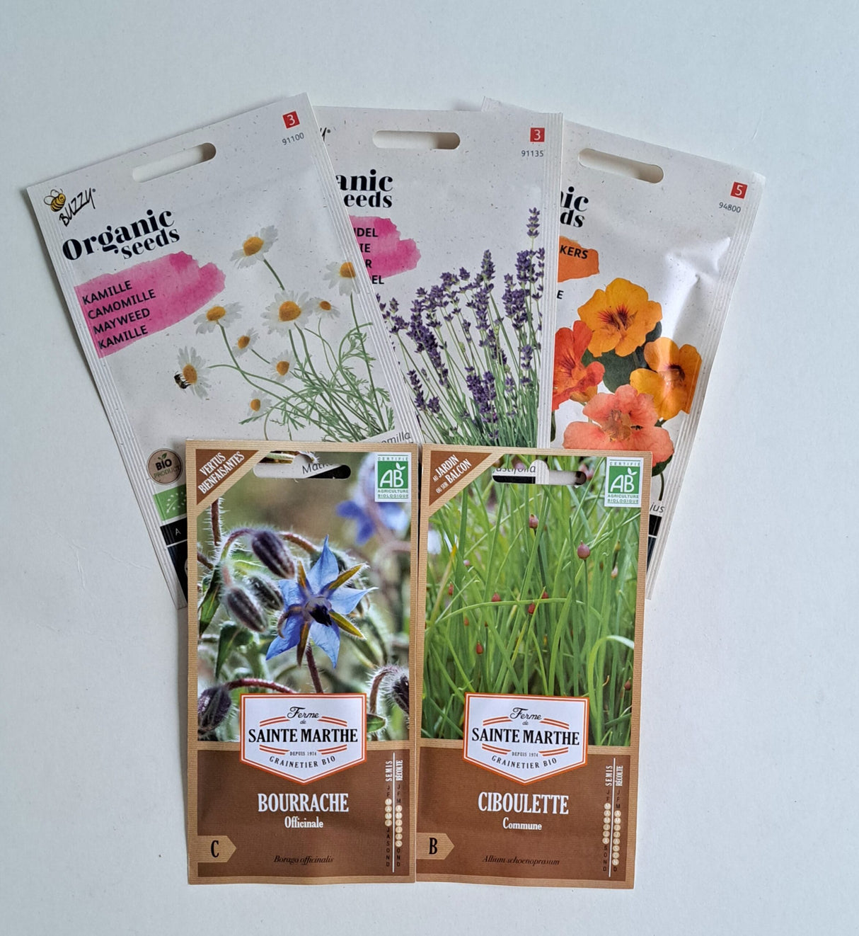 BIO-Samenpaket: Essbare Blumen