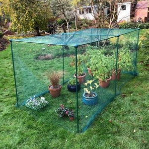 Cage pour mailles, toiles ou filets 1,25 m de haut 1,25 m de large (Choisir la longueur)