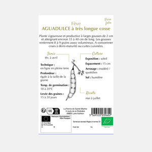 Tuinboon - Labboon 'Aguadulce' BIO