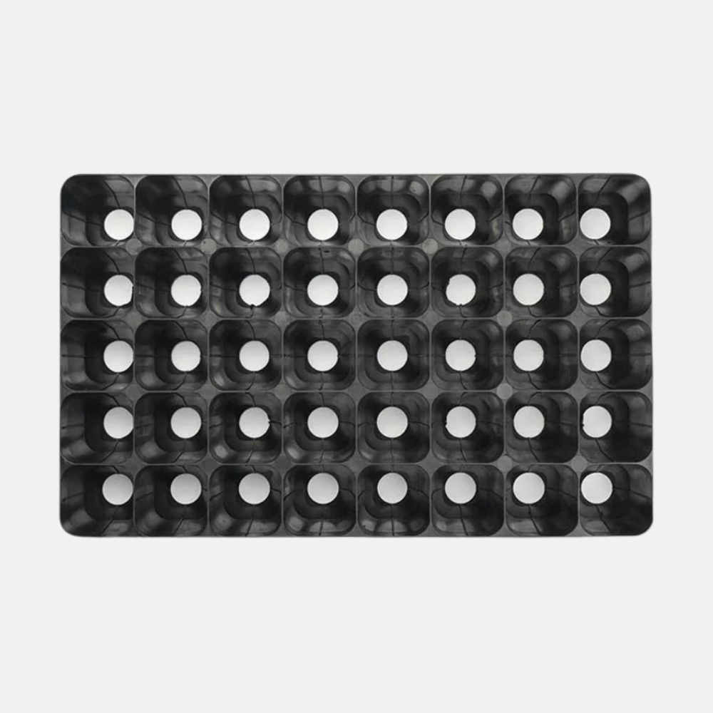 Compacte zaaitray hard kunststof  - 40 gaten