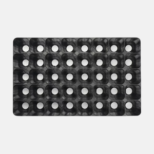 Compacte zaaitray hard kunststof  - 40 gaten