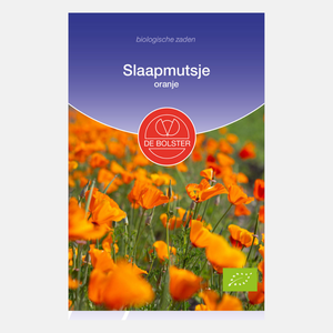 Slaapmutsje, oranje BIO